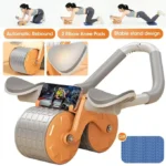 auto rebound ab wheel (2 elbow pads)